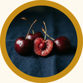 Tart cherry icon - natural melatonin precursor
