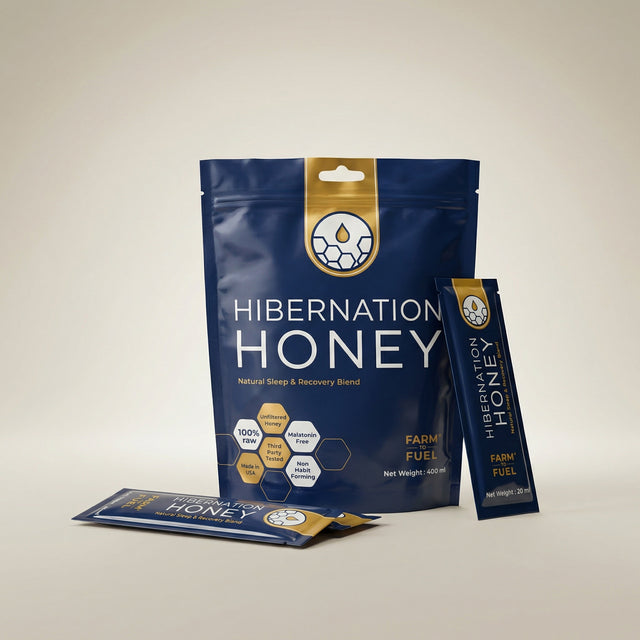 Hibernation Honey melatonin-free sleep and recovery supplement for athletes